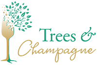 trees and champagne logo
